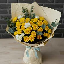 Букет цветов из:  Розы в Новокуйбышевске Самарская область