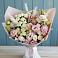 Букет цветов из: Альстромерии и Розы в Новокуйбышевске Самарская область