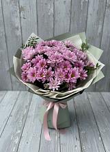 Букет цветов из:  Хризантемы в Новокуйбышевске Самарская область