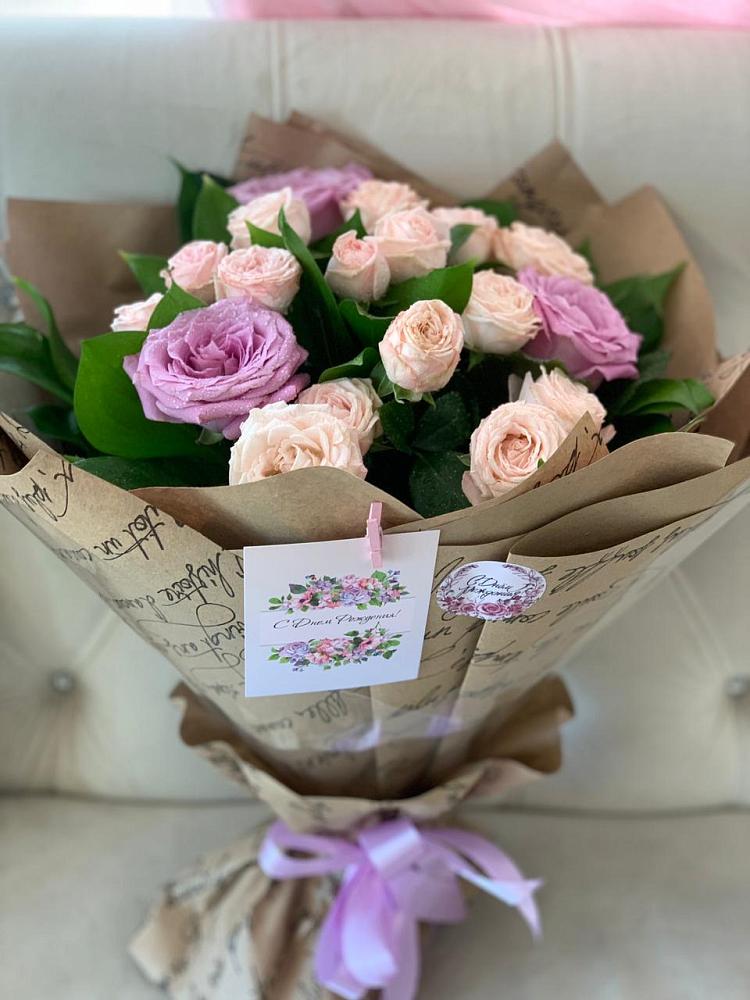 Букет цветов из: Розы в Новокуйбышевске Самарская область