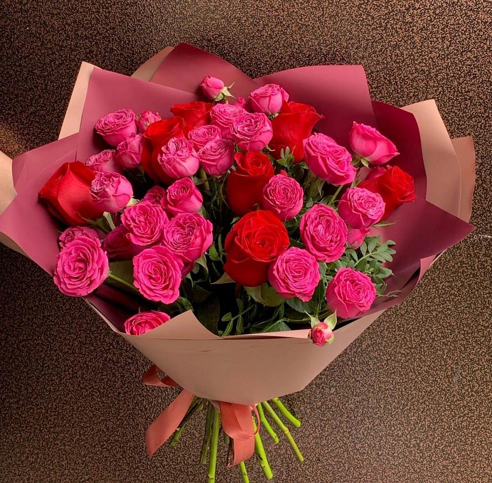 Букет В объятьях нежности в Новокуйбышевске Самарская область