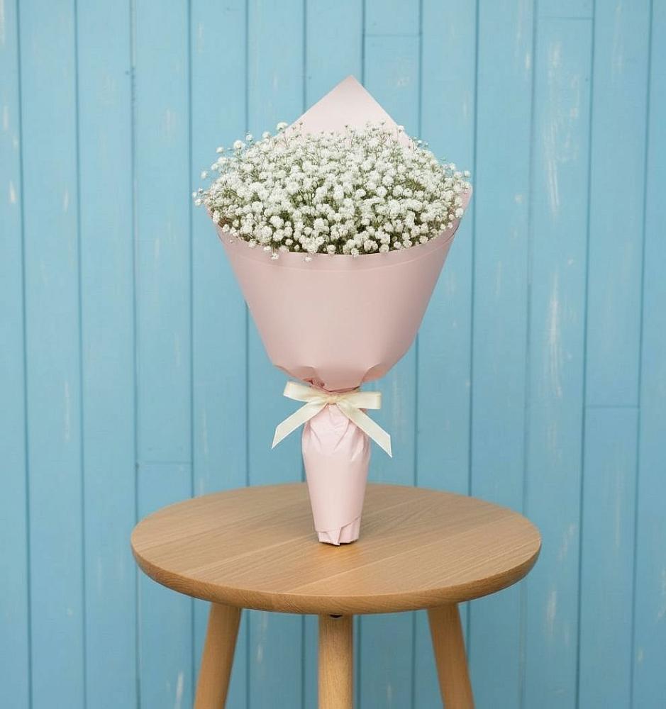 Букет цветов из: Гипсофила в Новокуйбышевске Самарская область