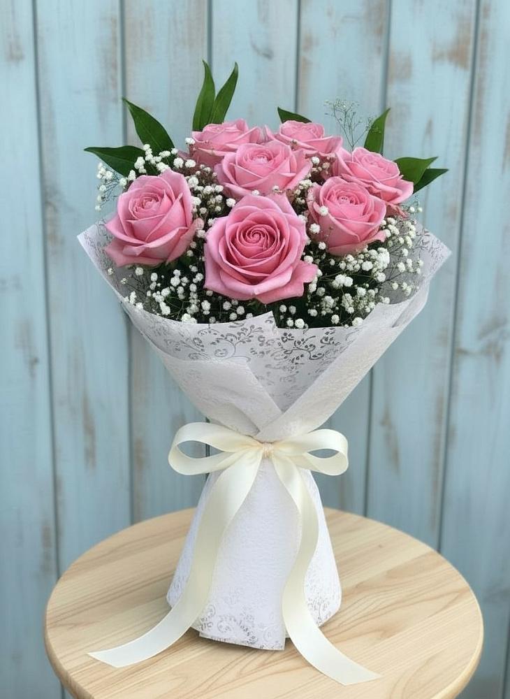 Букет цветов из: Розы в Новокуйбышевске Самарская область