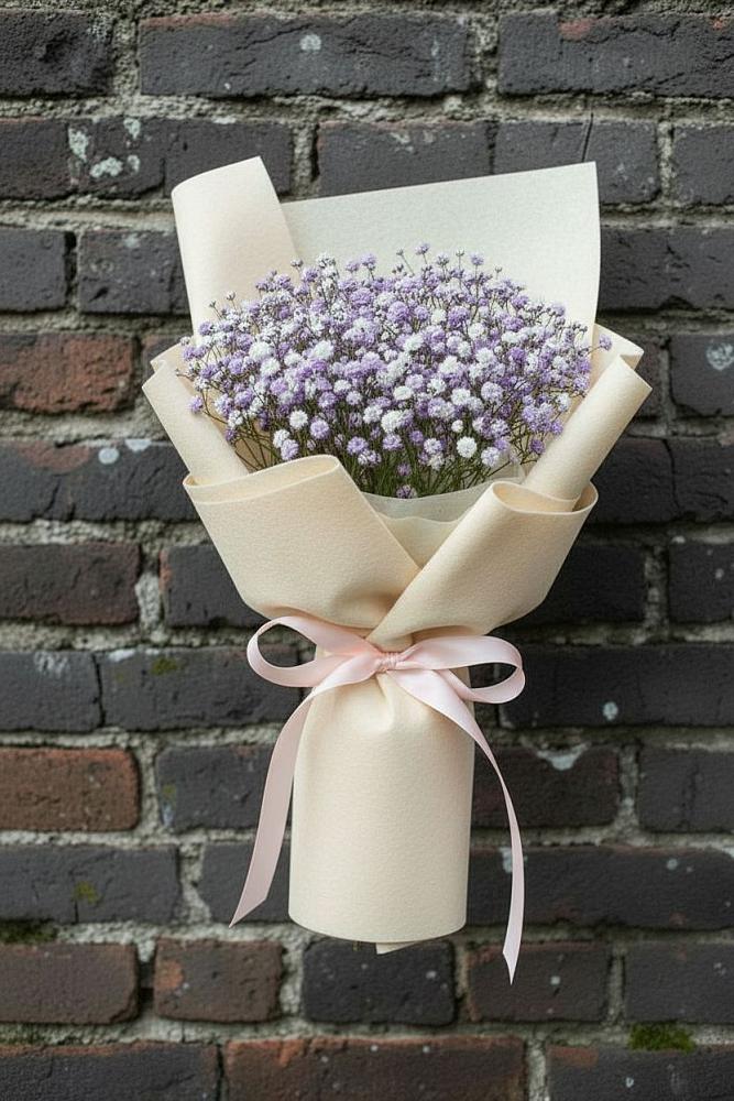 Букет цветов из: Гипсофила в Новокуйбышевске Самарская область