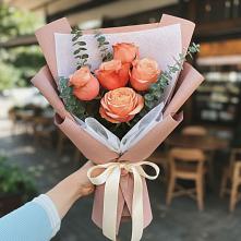 Букет цветов из:  Розы в Новокуйбышевске Самарская область