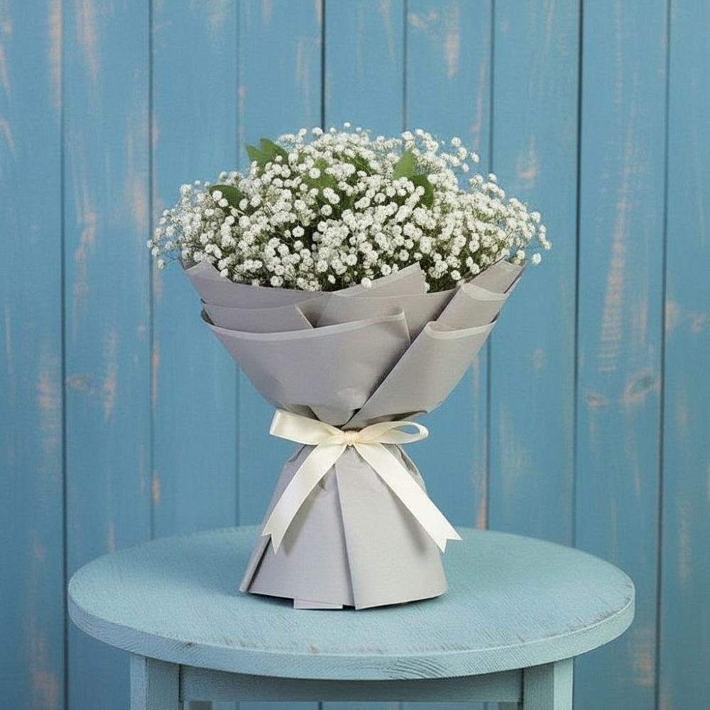 Букет цветов из: Гипсофила в Новокуйбышевске Самарская область