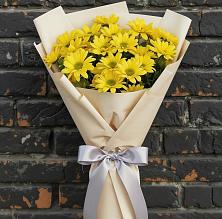 Букет цветов из:  Хризантемы в Новокуйбышевске Самарская область