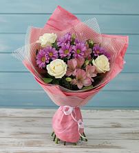 Букет цветов из:  Герберы в Новокуйбышевске Самарская область