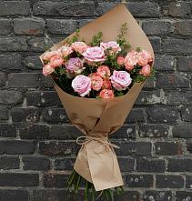 Букет цветов из:  Розы #REPLACE_PRED# Новокуйбышевске Самарская область