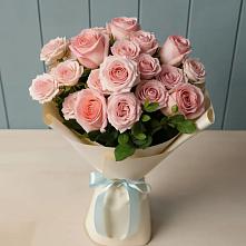 Букет Розовый шарм в Новокуйбышевске Самарская область