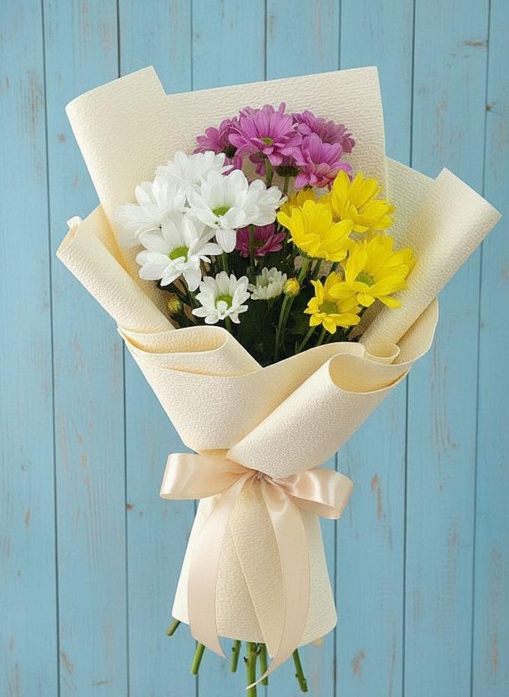 Букет цветов из: Хризантемы в Новокуйбышевске Самарская область