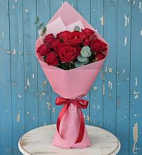Букет цветов из:  Розы в Новокуйбышевске Самарская область