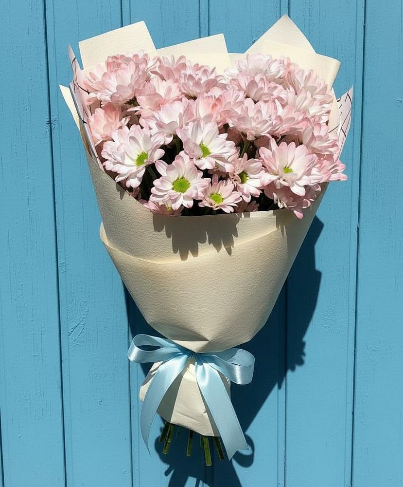 Букет цветов из: Хризантемы в Новокуйбышевске Самарская область