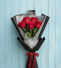Букет цветов из:  Розы #REPLACE_PRED# Новокуйбышевске Самарская область