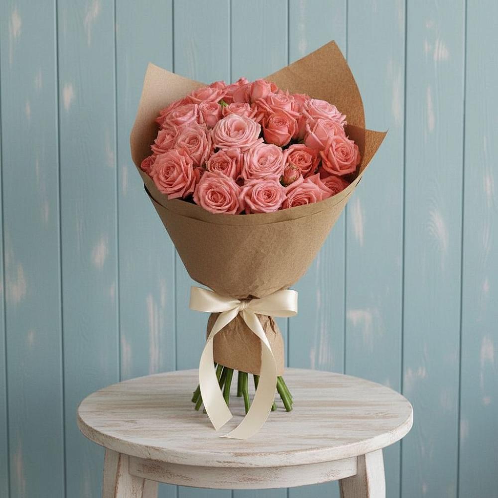 Букет цветов из: Розы в Новокуйбышевске Самарская область