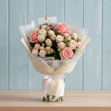 Букет цветов из:  Розы #REPLACE_PRED# Новокуйбышевске Самарская область