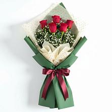 Букет цветов из:  Розы в Новокуйбышевске Самарская область