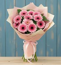 Букет цветов из:  Герберы в Новокуйбышевске Самарская область