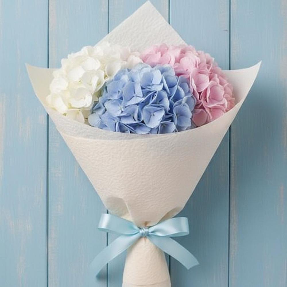 Букет цветов из: Гортензия в Новокуйбышевске Самарская область