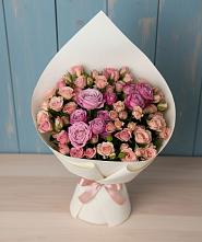 Букет цветов из:  Розы #REPLACE_PRED# Новокуйбышевске Самарская область