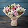 Букет цветов из: Хризантемы, Альстромерии и Розы в Новокуйбышевске Самарская область